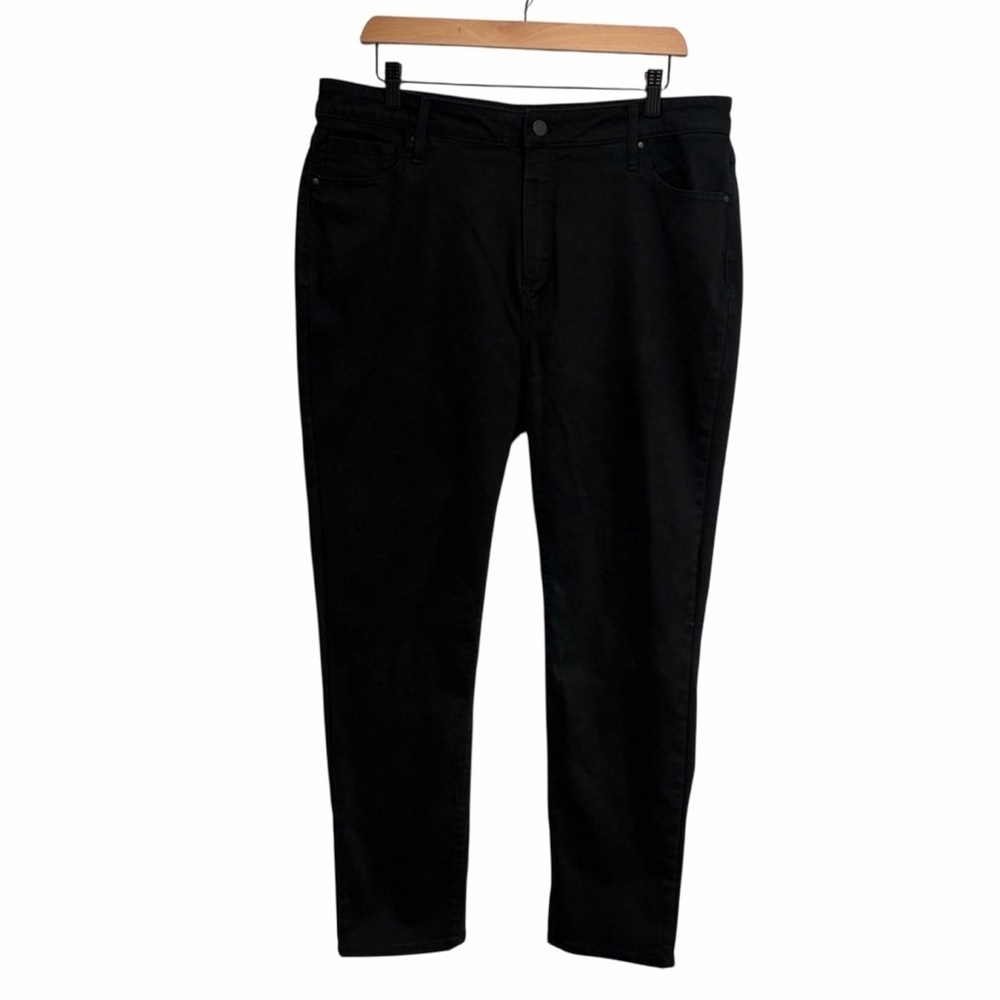 United Colors of Benetton Black Denim Jeans 5-Pocket Stretch Skinny High Rise